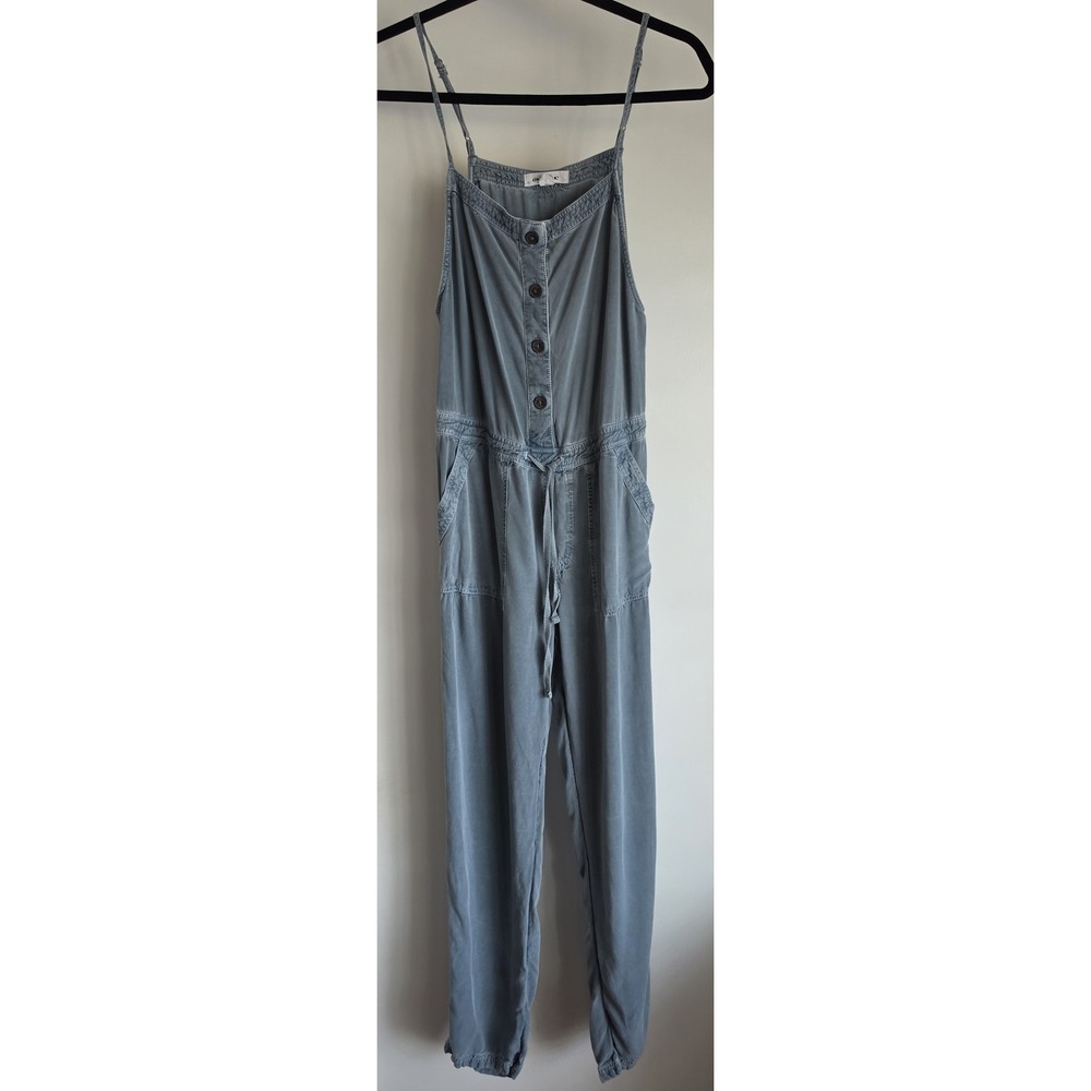 O'Neill Jumpsuit Women S Blue Sleeveless Casual Coastal Romper Playsuit